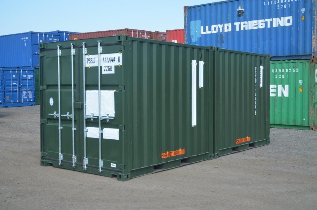 10' Newbuild Containers as set
