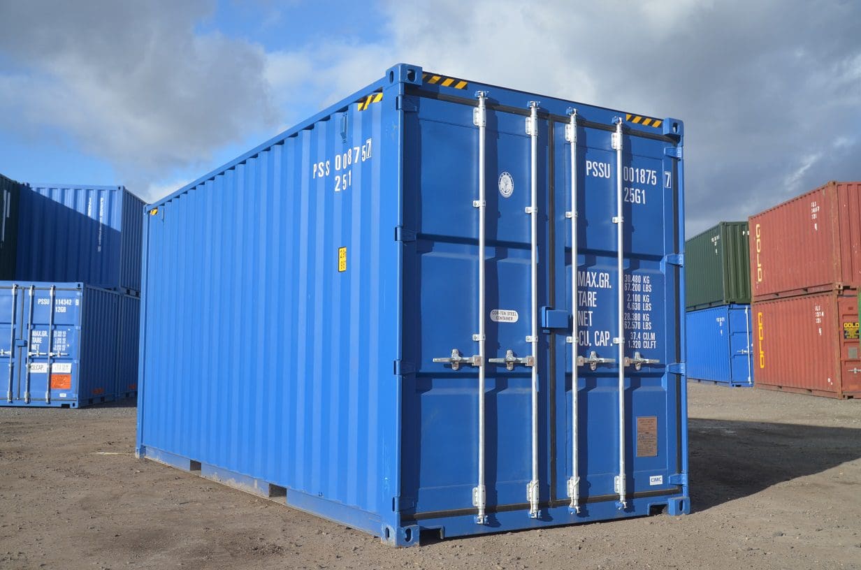 20' Newbuild Hi-Cube Blue Container